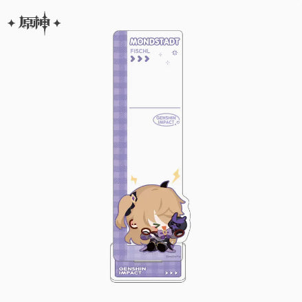 Genshin Impact - Chibi Character Sticky Note Standee