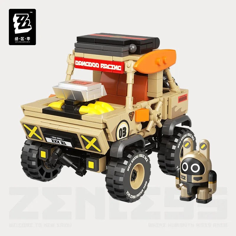 Pre-Order Zenless Zone Zero - Speed Legend Series Bangboo Toy Car Assembly Building Blocks