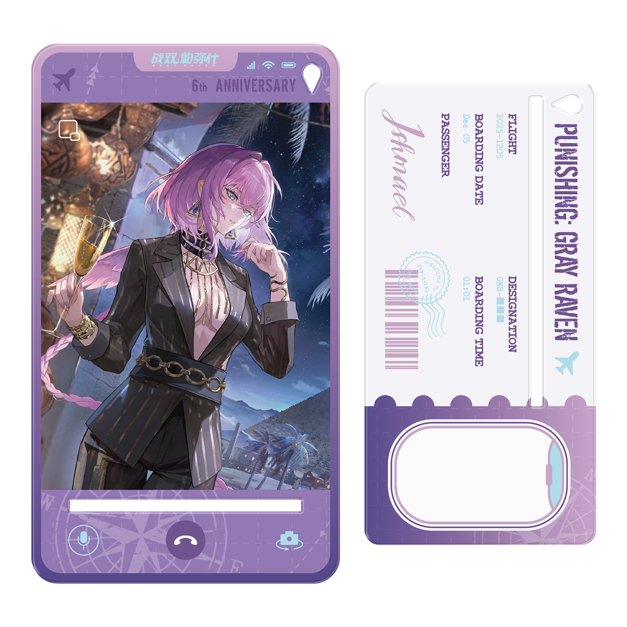 Pre-Order Punishing: Gray Raven - 6th Anniversary Echoes of Elsewhere Display Standee