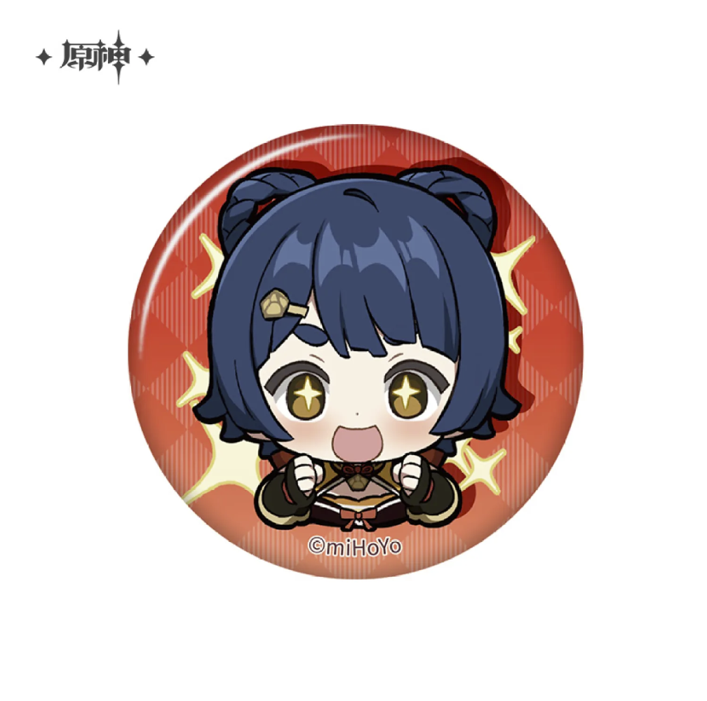 Genshin Impact - Liyue Character Chibi Badge