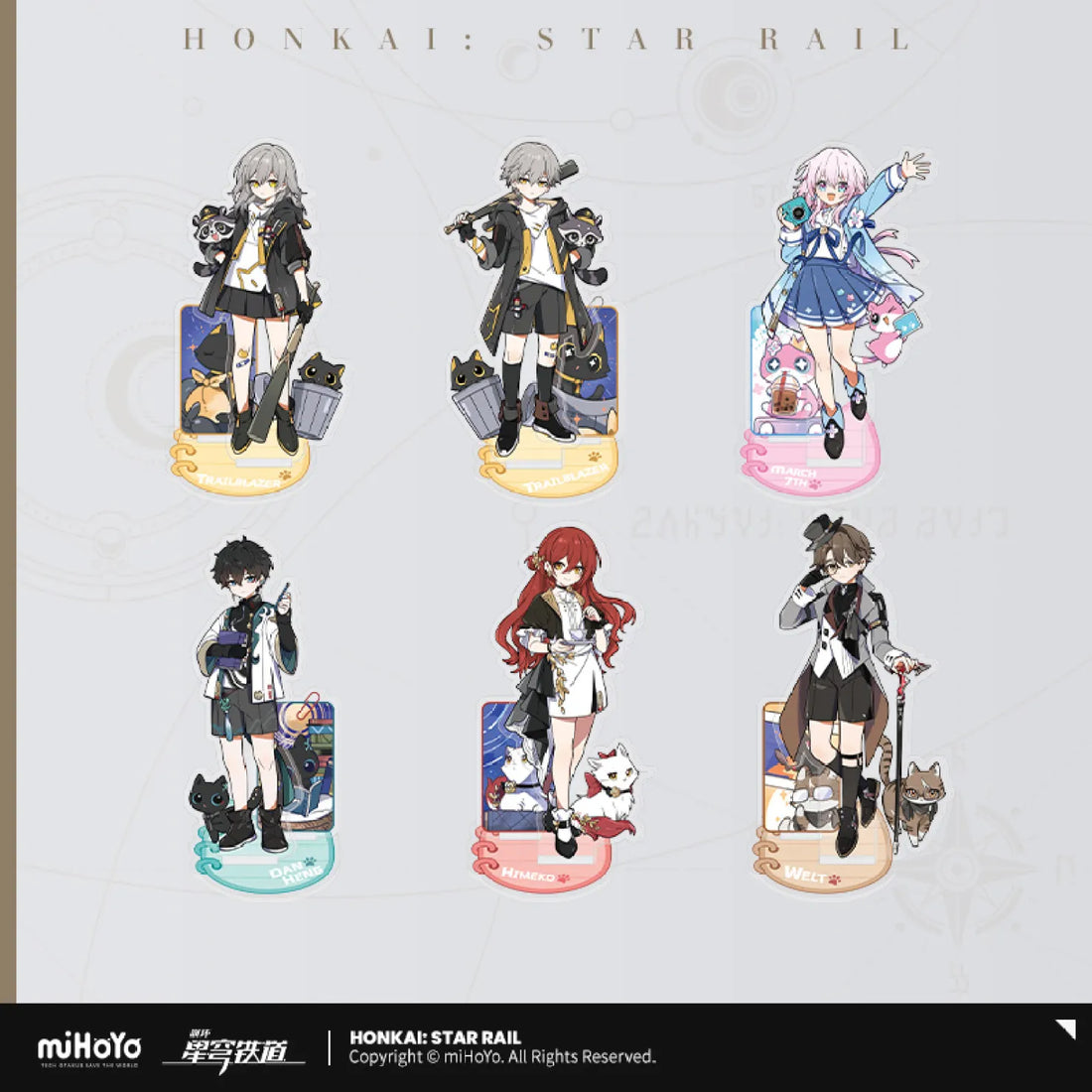Honkai: Star Rail - Little Cat Series Acrylic Standee