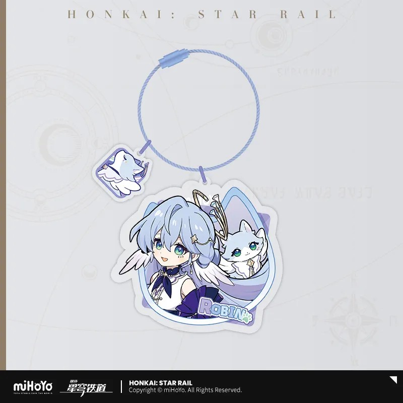 Honkai: Star Rail - Little Cat Series Acrylic Keychain