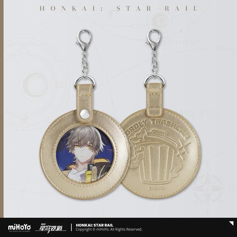 Honkai: Star Rail - Lordly Trashcan Badge Holder Keychain