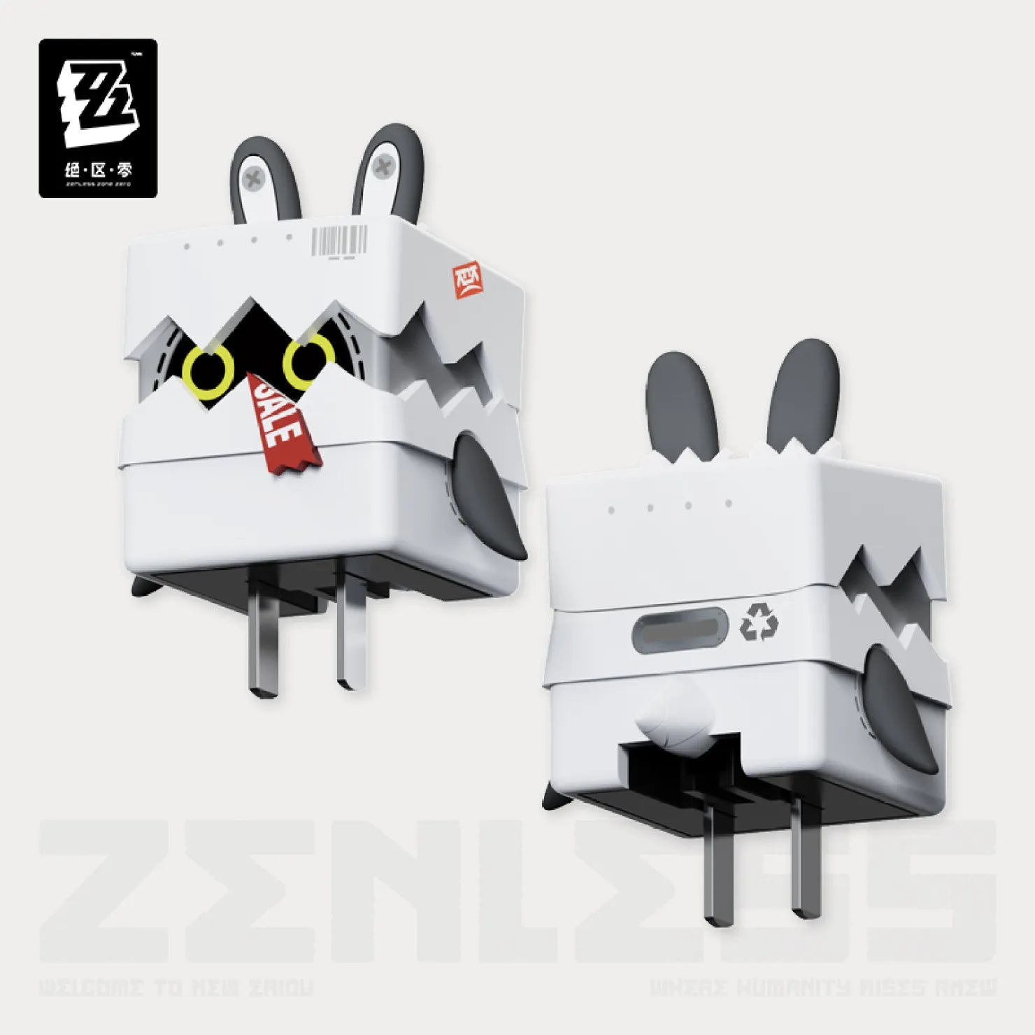 Pre-Order Zenless Zone Zero - Rapid Power Series: 35W GaN Bangboo Fast Charger & Sleeve