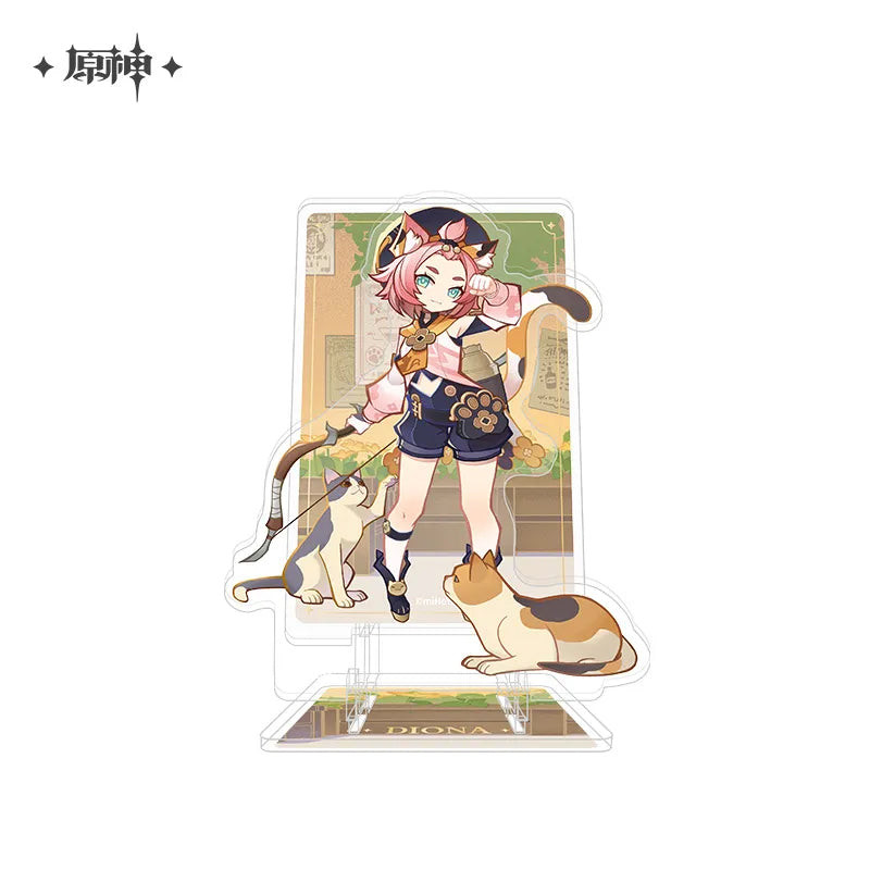 Genshin Impact Genius Invokation TCG Acrylic Phone Holder