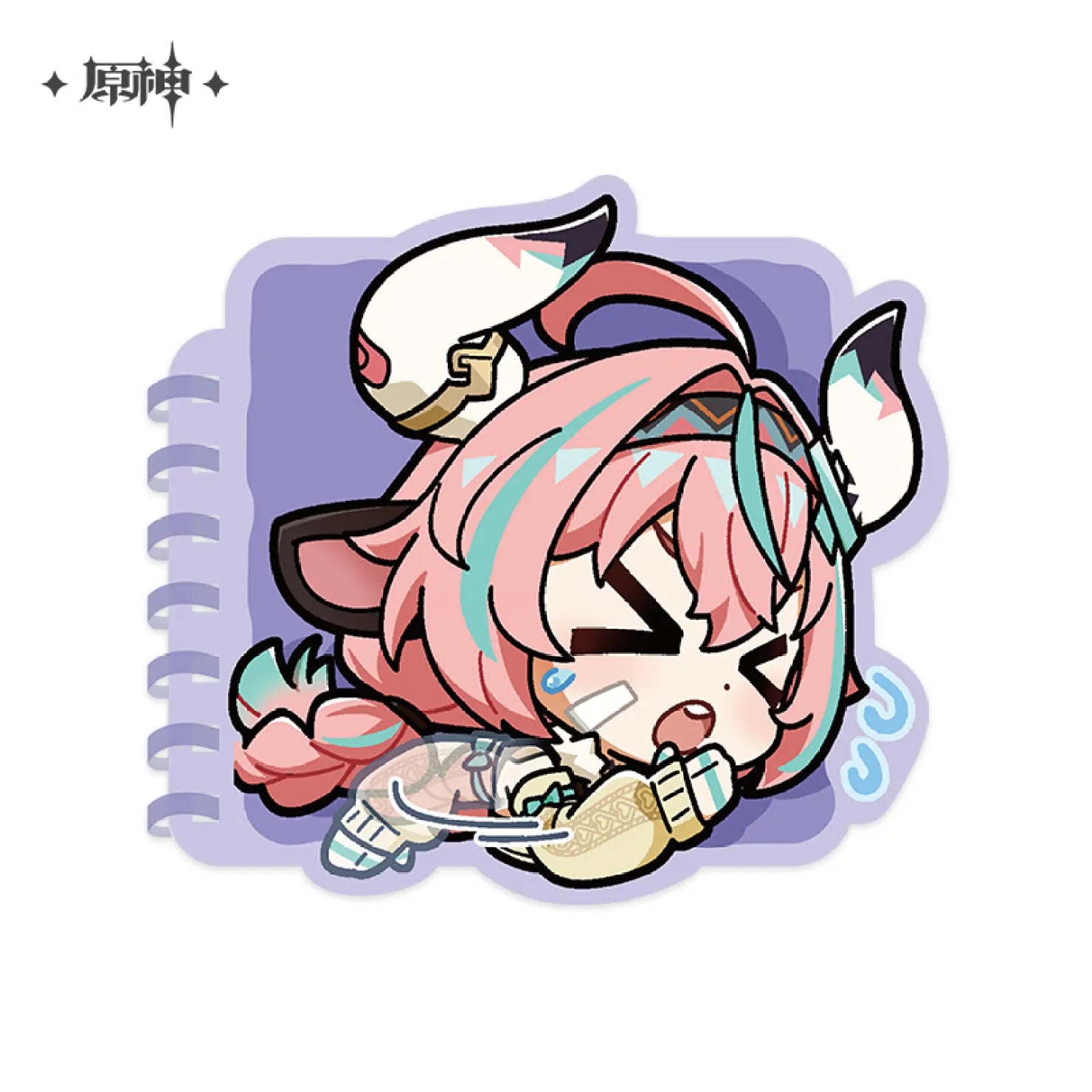 Genshin Impact - Natlan Chibi Emoji Series Notebook