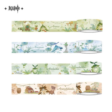 Genshin Impact Aranara Series Washi Tape