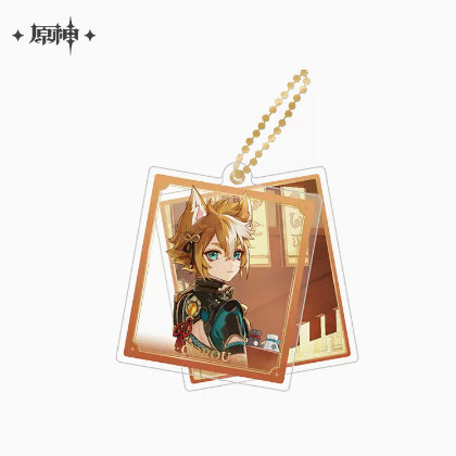 Genshin Impact Theme Double Piece Acrylic Keychain