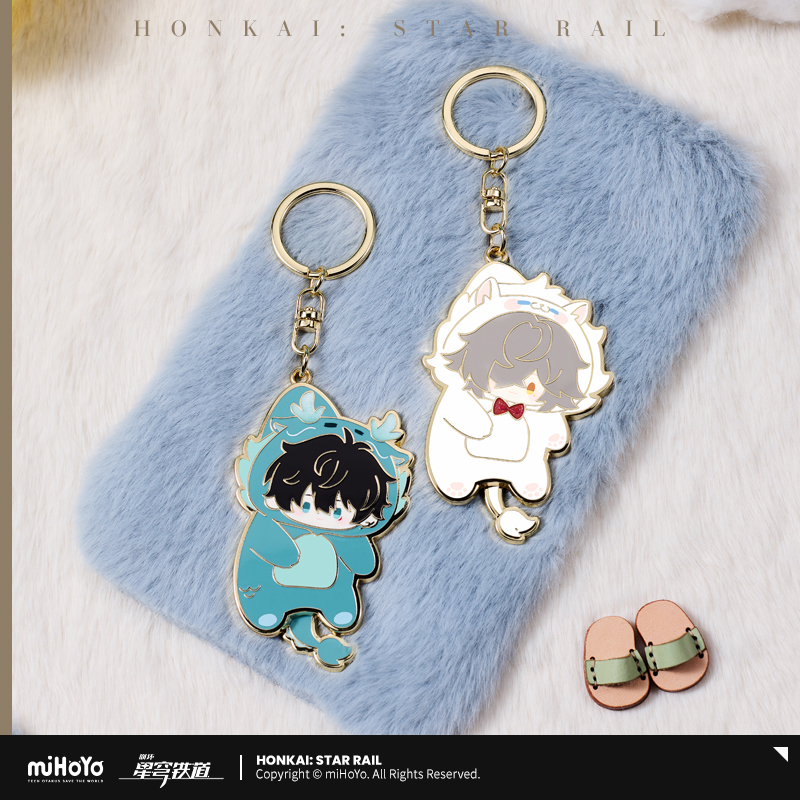 Pre-Order Honkai: Star Rail - Boys' Dormitory Series Chibi Metal Keychain
