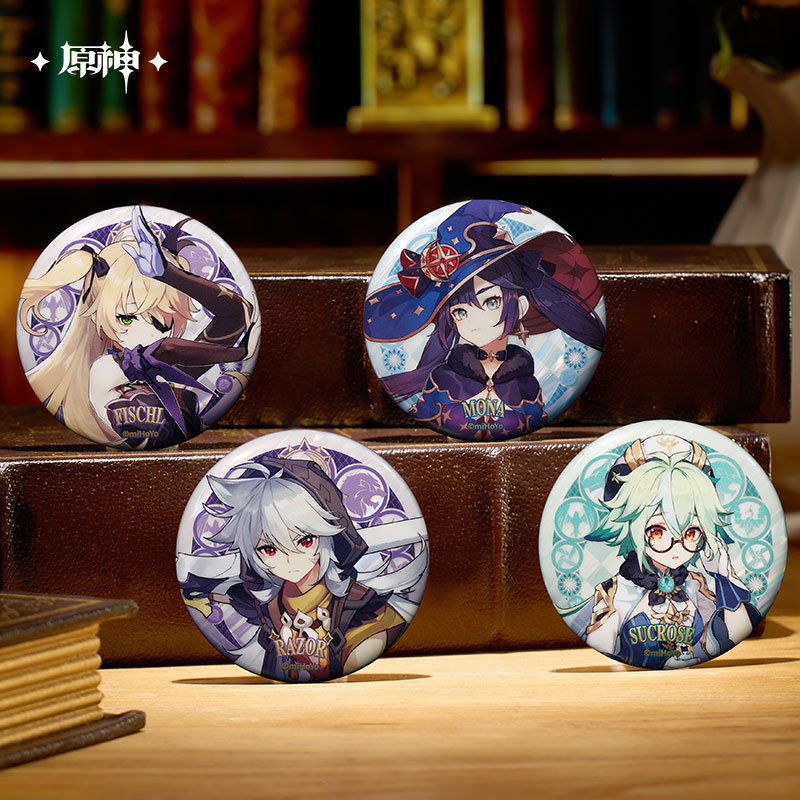 Pre-Order Genshin Impact - Mondstadt Character Badges