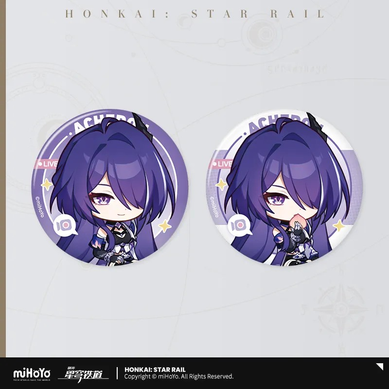 Honkai: Star Rail - Owlbert's Reception Room Series Badge Set
