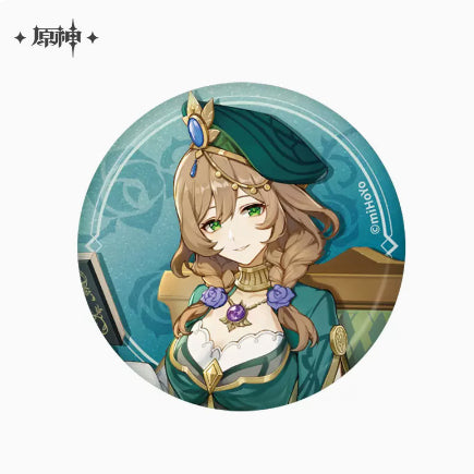 Genshin Impact - Teyvat Style Character Badge