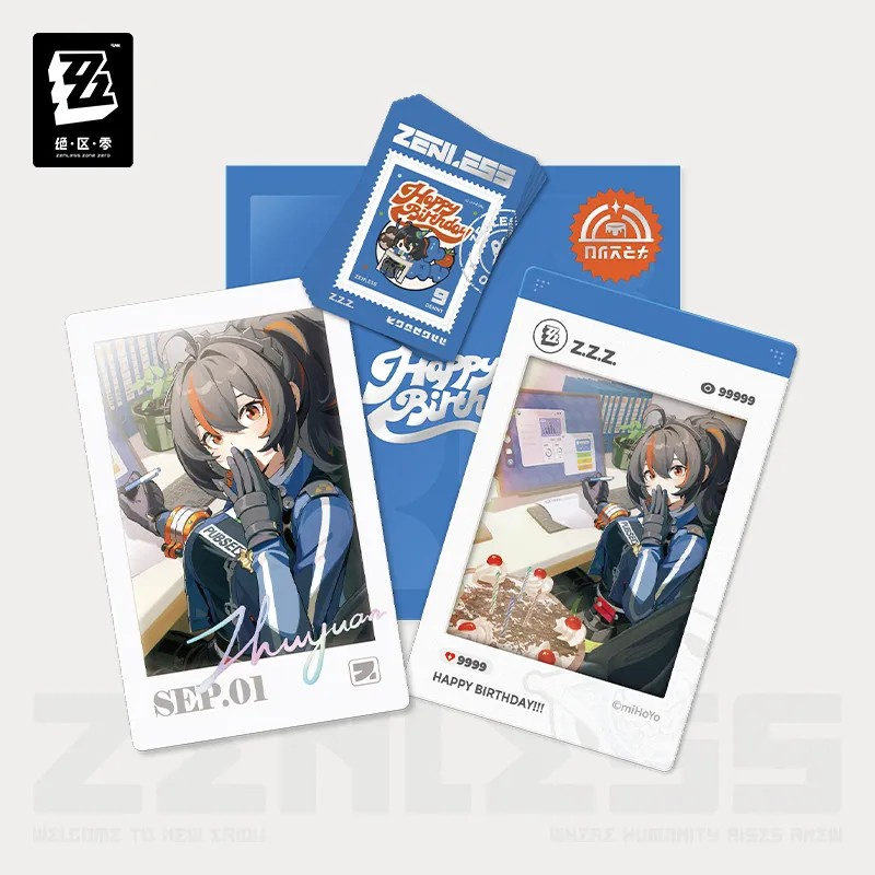 Pre-Order Zenless Zone Zero - HB2U Series Happy Birthday Commemorative Set Vol.1