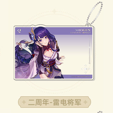 Genshin Impact Anniversary Celebration Series Acrylic Group Photo Card