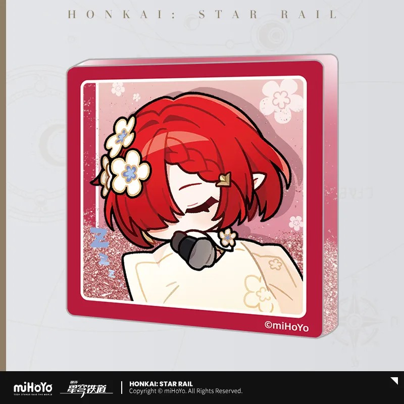 Honkai: Star Rail - Pom-Pom Gallery Quicksand Acrylic Fridge Magnet