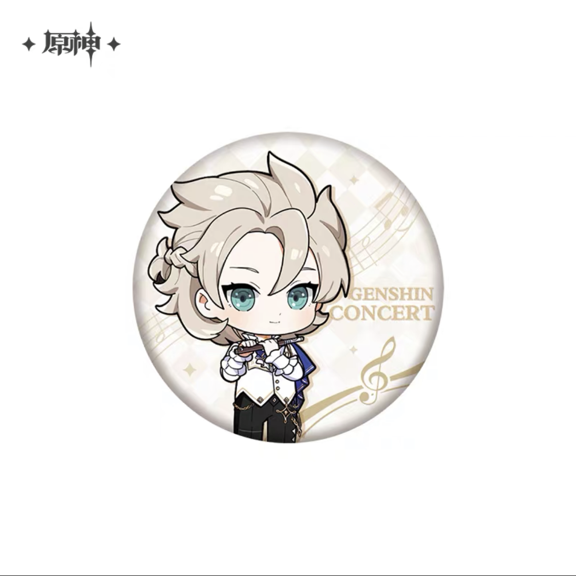 Genshin Concert 2023 Melodies of an Endless Journey Chibi Badges