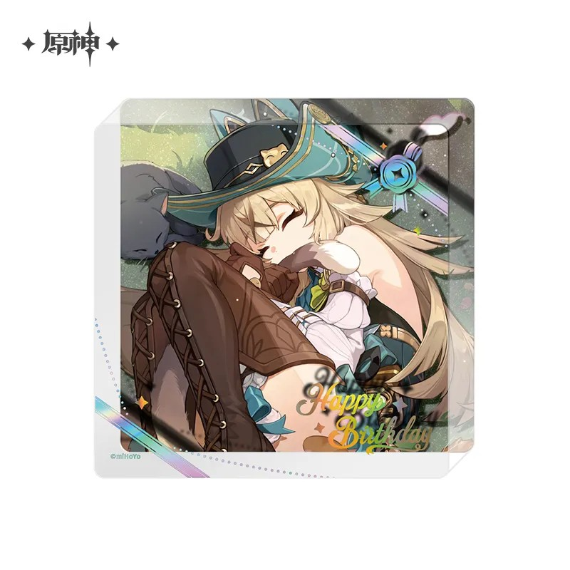 Genshin Impact - Day of Destiny Birthday Series Acrylic Coaster 2025