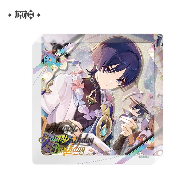 Genshin Impact - Day of Destiny Birthday Series Acrylic Coaster 2025