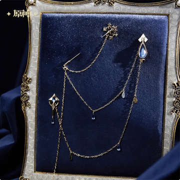 Pre-Order Genshin Impact - Furina Impression Brooch Set