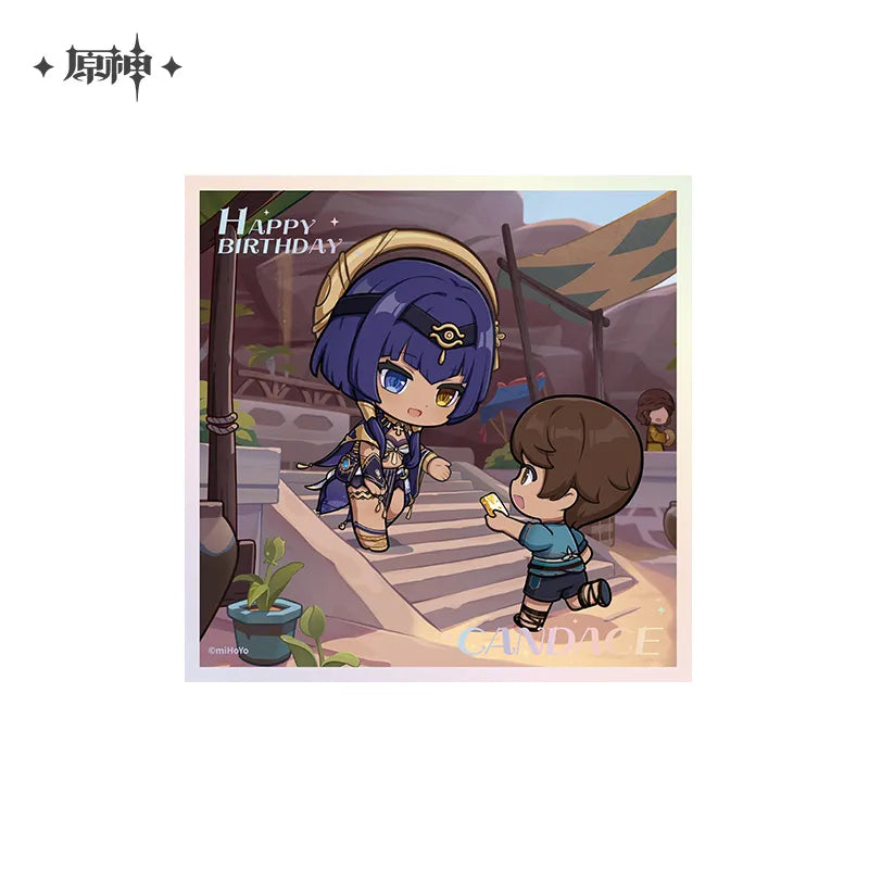 Genshin Impact - Auspicious Moments Series Mini Shikishi