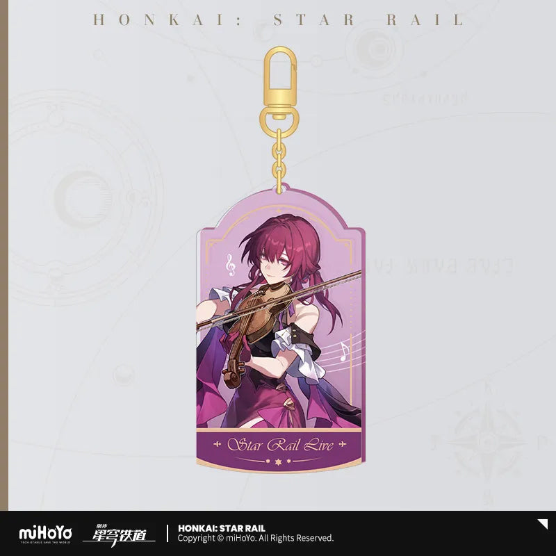 Honkai: Star Rail Live 2025/2024 Acrylic Keychain