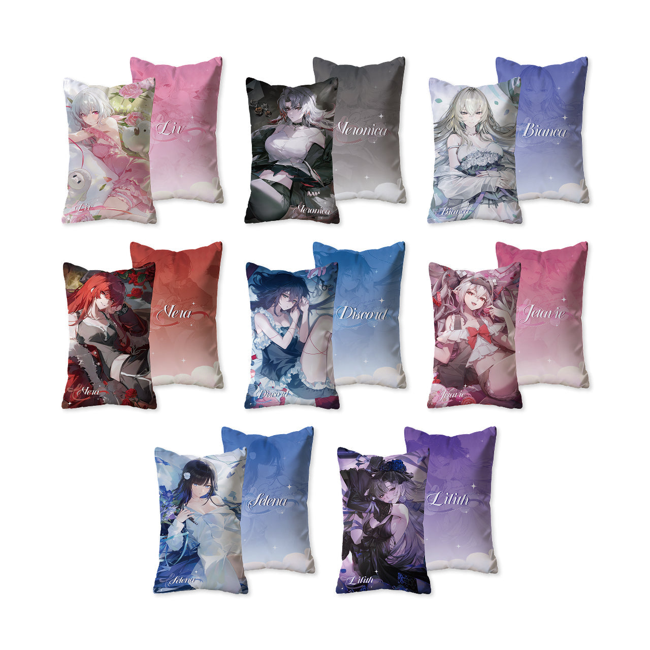 Pre-Order Punishing: Gray Raven - 6th Anniversary Dreams Entwined Half-Body Pillow