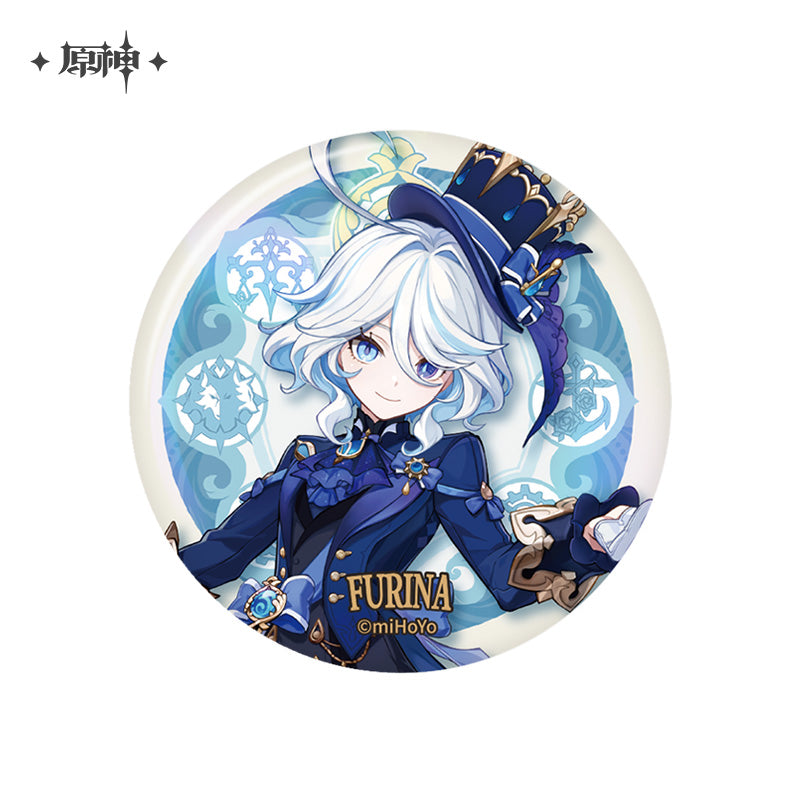 Genshin Impact - Fontaine Character Badge