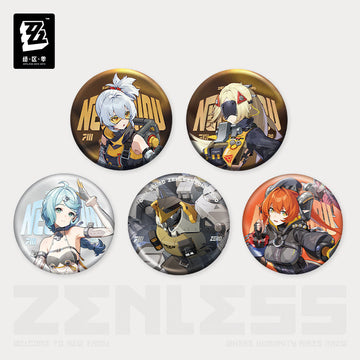 Zenless Zone Zero - Standing Design Series Tinplate Badge: Obol Squad
