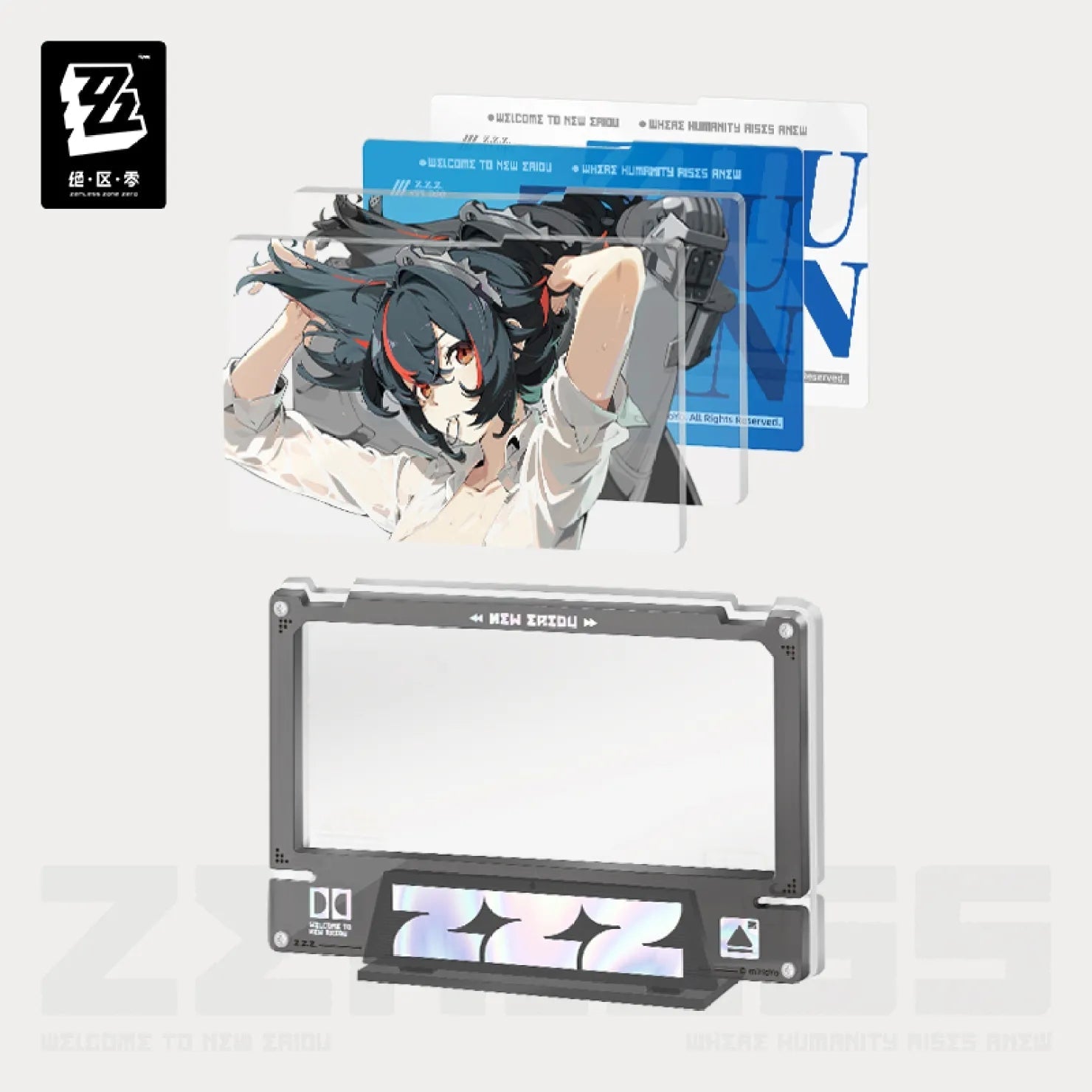 Zenless Zone Zero - Mindscape Cinema Layered Acrylic Block : Criminal Investigation Special Response Team