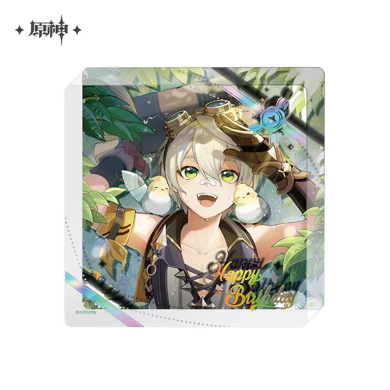 Genshin Impact - Day of Destiny Birthday Series Acrylic Coaster 2025