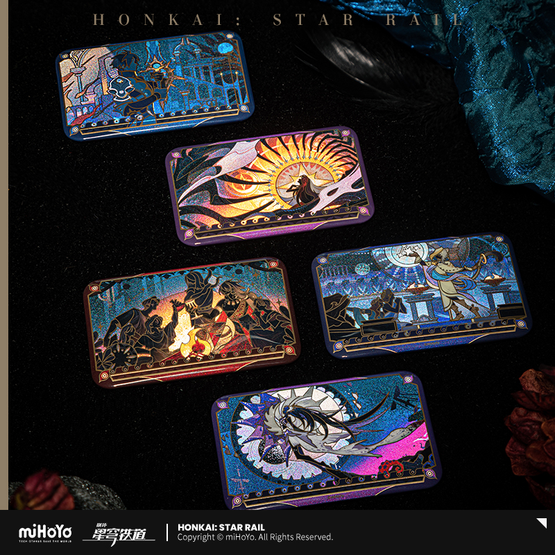 Pre-Order Honkai: Star Rail - Manuscript of Era Nova Series Tinplate Badge