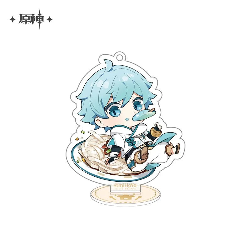 Genshin Impact Delicious Party Character Chibi Acrylic Standees