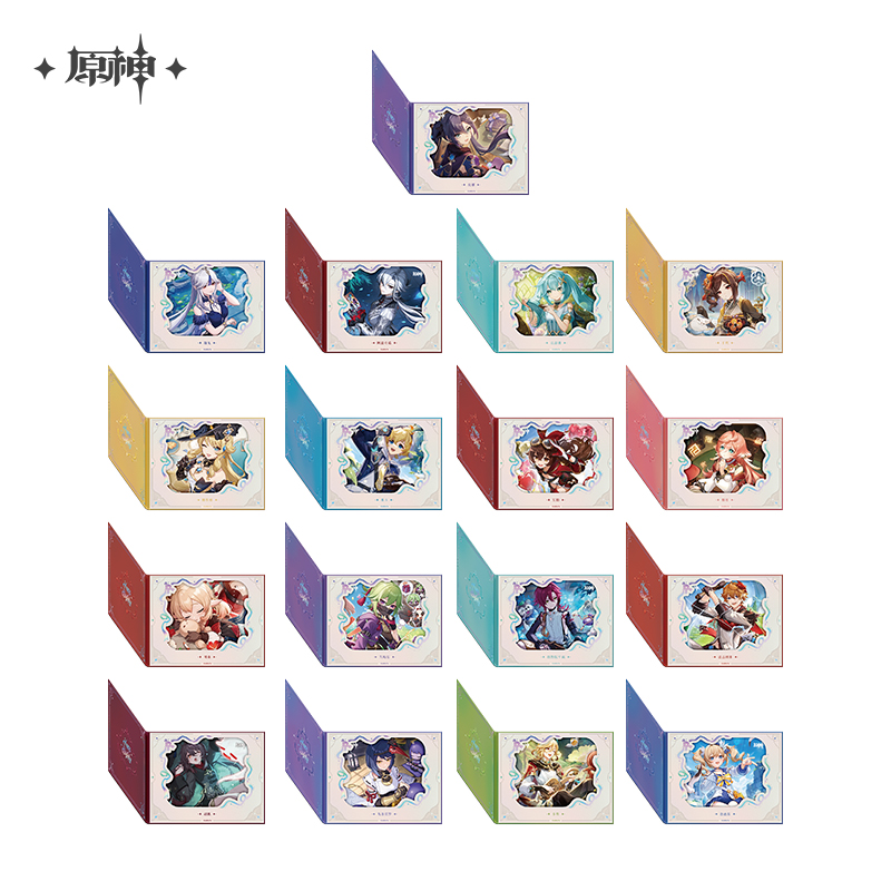 Pre-Order Genshin Impact - Day of Destiny Birthday Series Flip-Style Framed Shikishi 2025 Ver.3