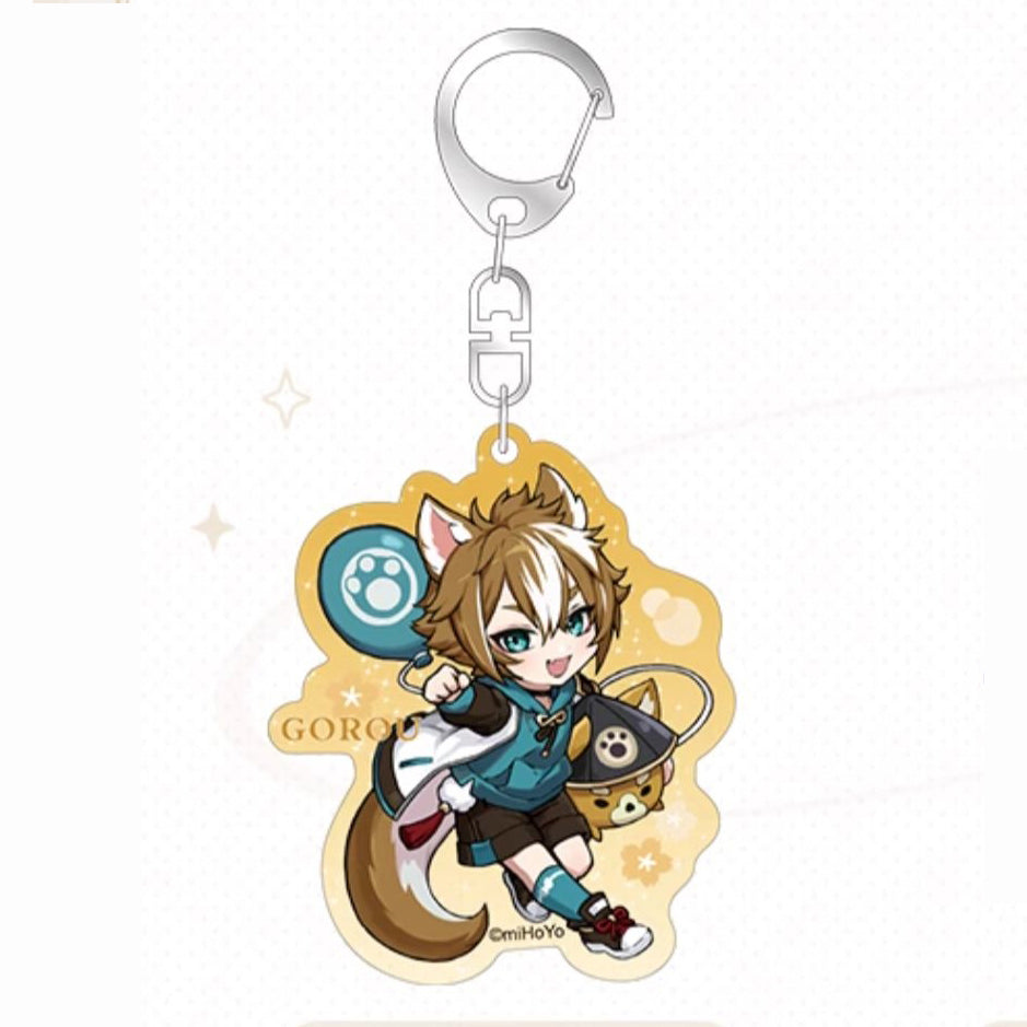 Genshin Impact - Outing Theme Series Chibi Character Keychain