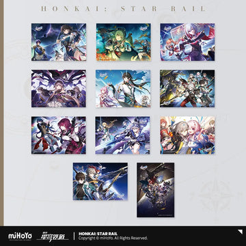 Honkai: Star Rail - Interstellar Journey Series Postcard Set