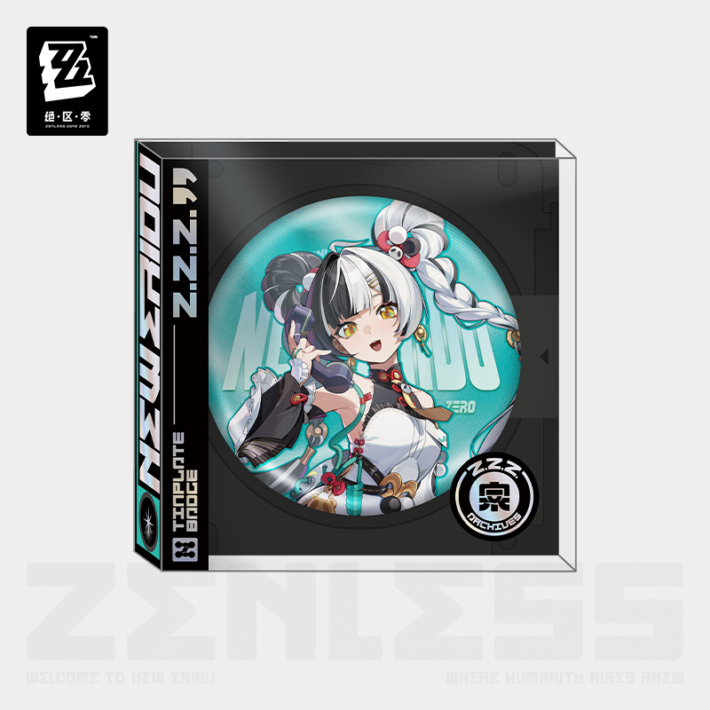 Pre-Order Zenless Zone Zero - Standing Design Series Tinplate Badge: Krampus Compliance Authority