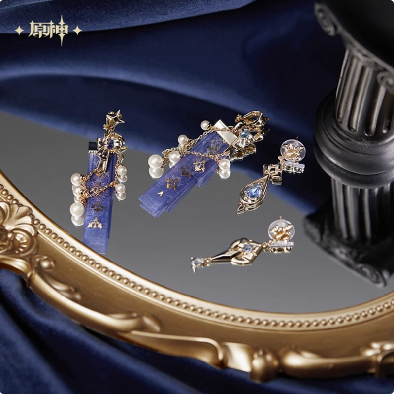 Pre-Order Genshin Impact -Furina Impression Earrings / Ear Cuffs