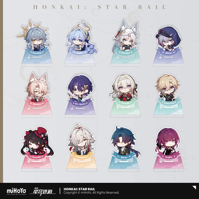 Pre-Order Honkai: Star Rail - Nameless Honor Series Acrylic Stamp Standee